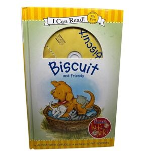 Biscuit and Friends I Can Read Shared My First Reading Book with CD 6 Books in 1